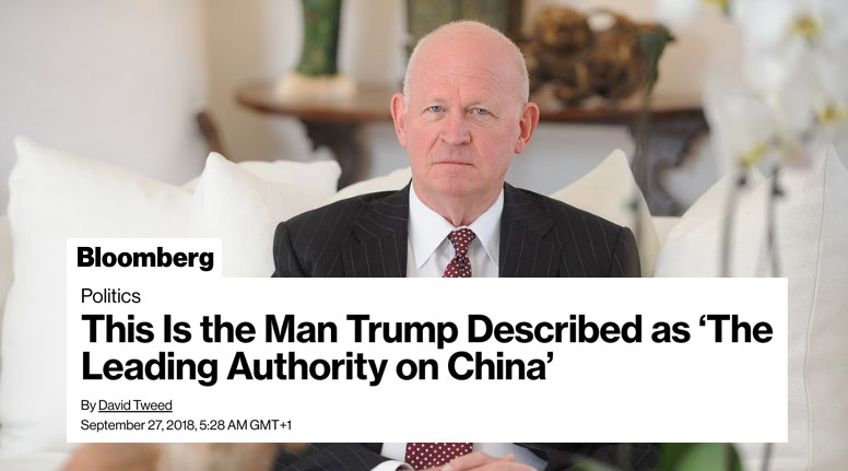 This Is the Man Trump Described as ‘The Leading Authority on China’